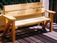 Small Park Bench
